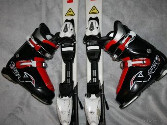 lyže head 97 cm , lyžaky - 2