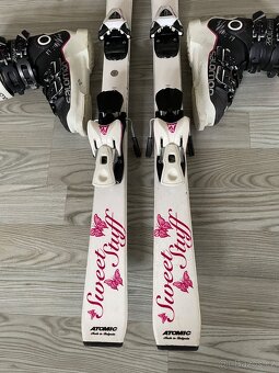 Lyže Atomic 130 cm + lyžáky 38-39 - 2