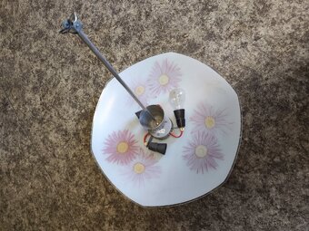 Retro lustr se vzorem kytek - 2