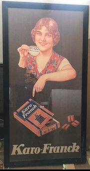 starý plakat  cedule reklama - 2