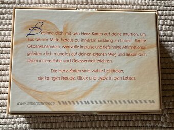 Herz Karten – Kurt Tepperwein - karty - NOVÉ - 2