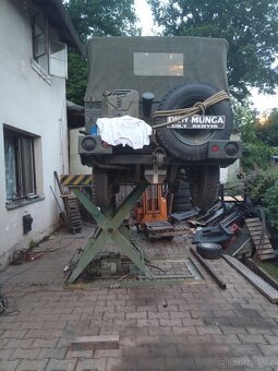 Hever nůžkový na veterány - 2