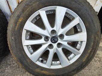 17"zimní alu sada 5x114 origo Mazda CX5 CX7 225/65 - 2