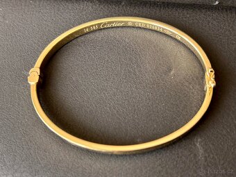 ZLATÝ DÁMSKÝ NÁRAMEK 585/1000. 18-19 Cm. 6,30g. - 2