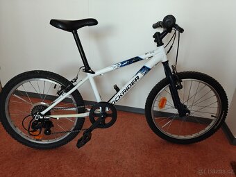 Dětské horské kolo 20" ST120 6–9 let bílo-modré - 2
