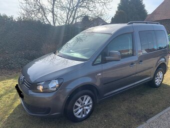 Vw Caddy Tramper 2.0tdi NAVI,KLIMA,4MOTION,,alu,spaní - 2