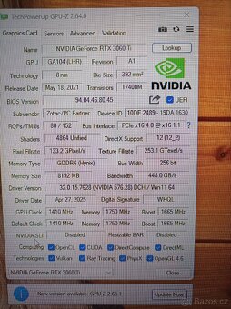 Zotac RTX 3060ti - 2