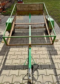 Přívěsný vozík za auto. NP - 2M, 600 Kg. - 2