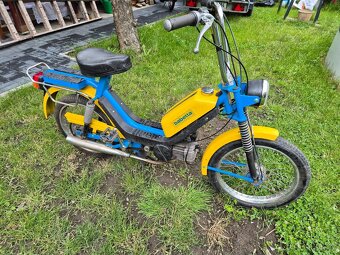 Babetta 210 s kartičkou, žlutomodrá, nový model pěkná 14. - 2