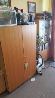 Za odvoz skříně i s nástavcem,skleněné skříňky,knihovna - 2