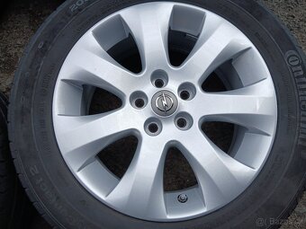 Prodám sadu Orig ALU kol Opel 205/60R16 letní - 2