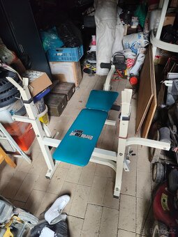 Posilovací lavice bench press - 2