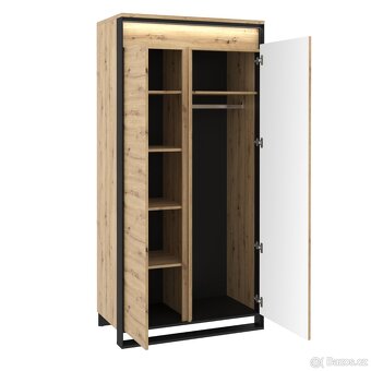 Šatní skříň + komoda SCONTO - 2