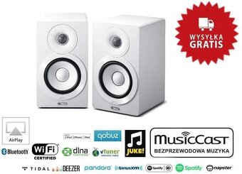 🎵 Yamaha NX-N500 bílé – prémiové Hi-Fi repro + držáky zdarm - 2