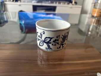 Čajové hrníčky a talířky Cibulák - 2