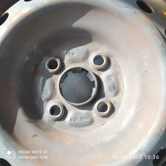 15" plechová kola – 4x100 – TOYOTA (HYUNDAI, KIA, SUZUKI) - 2