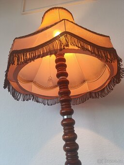 Rustikální lampa, svítidlo, stojací lampa - 2