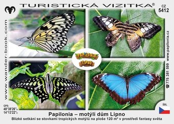 Vstupenka do Papilonie Lipno - 2