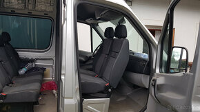 Otočná konzole dvousedadla MB Sprinter a Volkswagen Crafter - 2