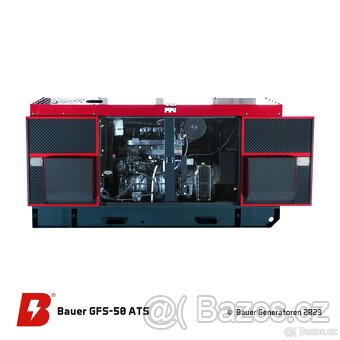 Naftová elektrocentrála Bauer GFS-50 ATS 50 kW/62,5 kVA - 2