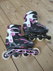 Dětské kolečkové inline brusle, vel. 32-35 - 2