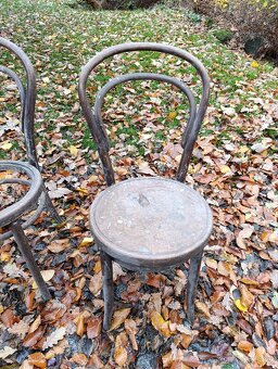 3 x židle Thonet - 2
