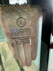 Dveře levé spodní ke kolovému nakladači WL 48 -Wacker Neuson - 2