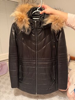 Dámská kožené bunda KARA - 2