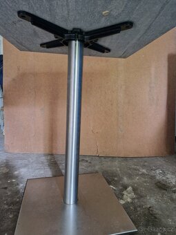 Stůl nerez - kamenina - 2