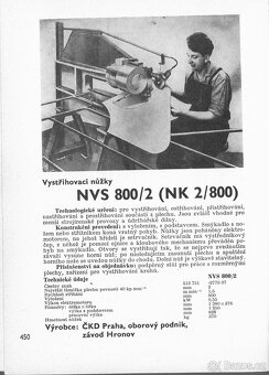 Vystřihovací nůžky NVS800/2 (NK2/800) - 2
