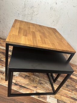 Konferenční stolky dub masiv - 2