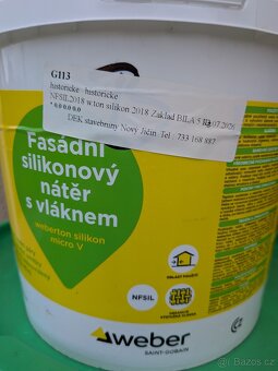 Silikonová barva Weber - 2