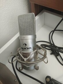 Kondenzátorový mikrofon Auna MIC-900S + držák + pop filter - 2