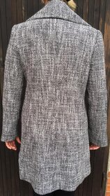 Dámský šedý kabát vel. 42 (L) NENOŠENÝ - 2