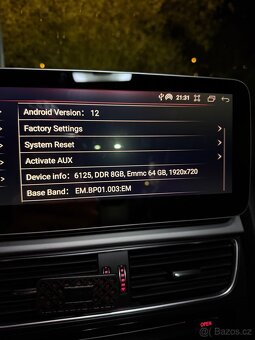 Android rádio Audi A4/A5 B8 - 2