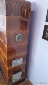 Kachlové kamna 30.léta originál - 2