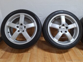 Alu kola R17 5x112 TEC + letní pneu 225/45/17 - 2