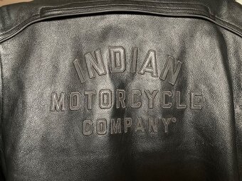 Kožená motorkářská bunda Indian Motorcycle, vel.L - 2