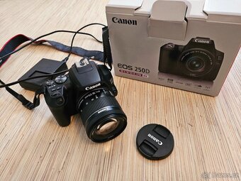 Canon EOS 250D + EF-S 18-55 + brašna - 2