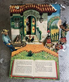 leporelo Kubašta - Červená Karkulka 1957 německy - 2