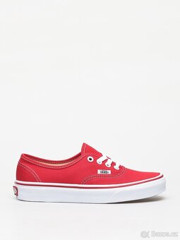 Červené tenisky boty Vans TOP stav, vel. 41 - 2