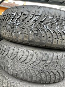 Plech disky 5x100 včetně zimních pneu 185/60 R15 - 2