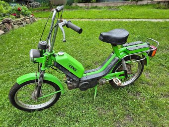 Babetta 210 s kartičkou, pěkná zelená, nový model 15. - 2