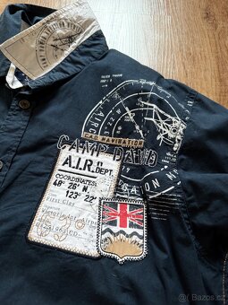 Košile Camp David Navy Blue Haritage Brand Regular Fit - 2