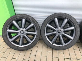 Sada orig. disků Mini 5x120 7,5x18" + letní pneu 225/45 R18 - 2
