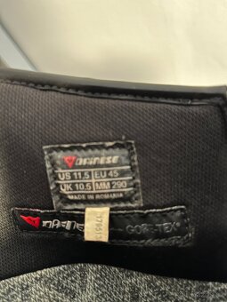 Kožené boty Dainese vel. 45 - 2