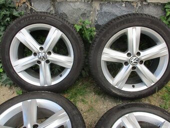 Alu kola 5x112 R17 Pneu letní 235/45 R17 v Lužnice - 2