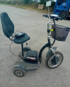 Elektrická Motorka tříkolka - 2