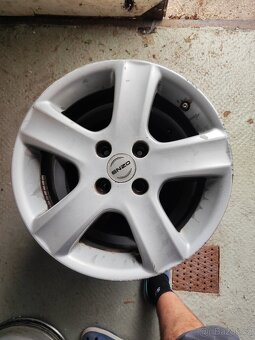 Alu disky 4x108 r 16 + vymezovací podložky se šrouby - 2