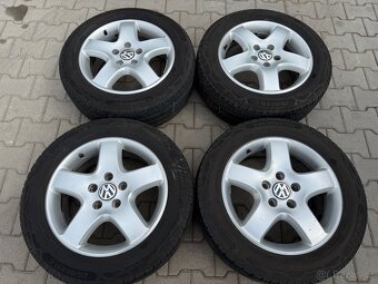 4x al kola 5x120 17 + pneu letní 215/60 R17C - 2